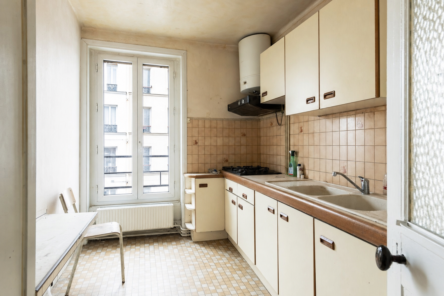 Cuisine avant rénovation