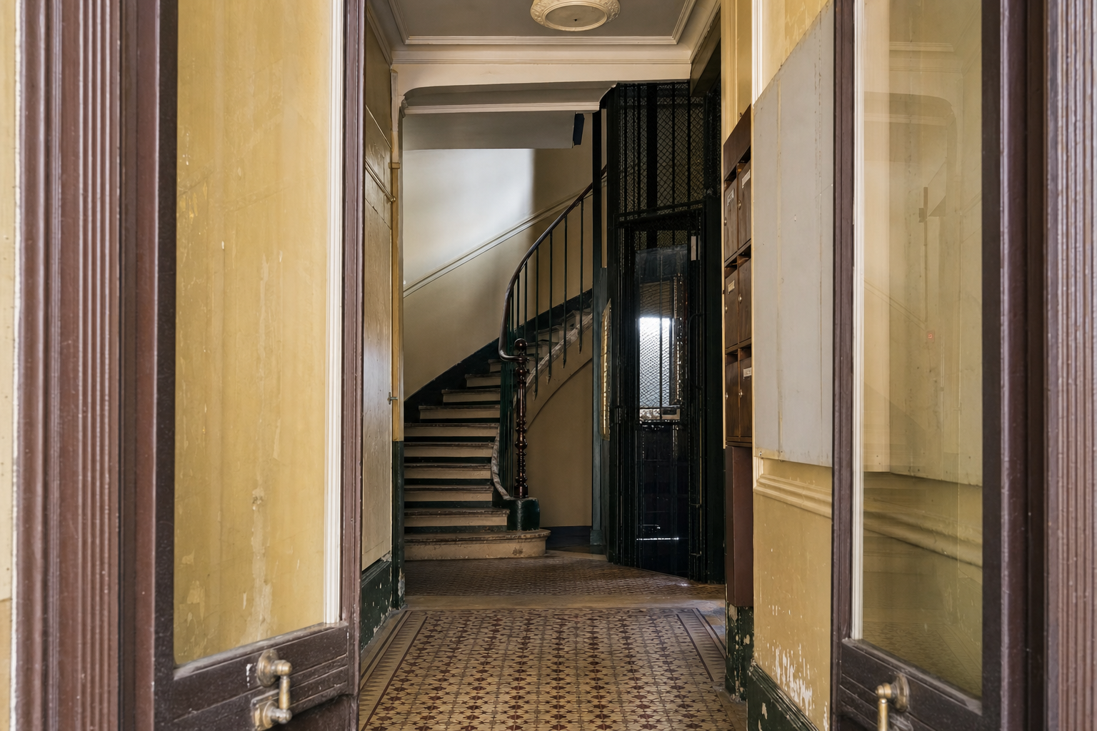 Hall avant rénovation